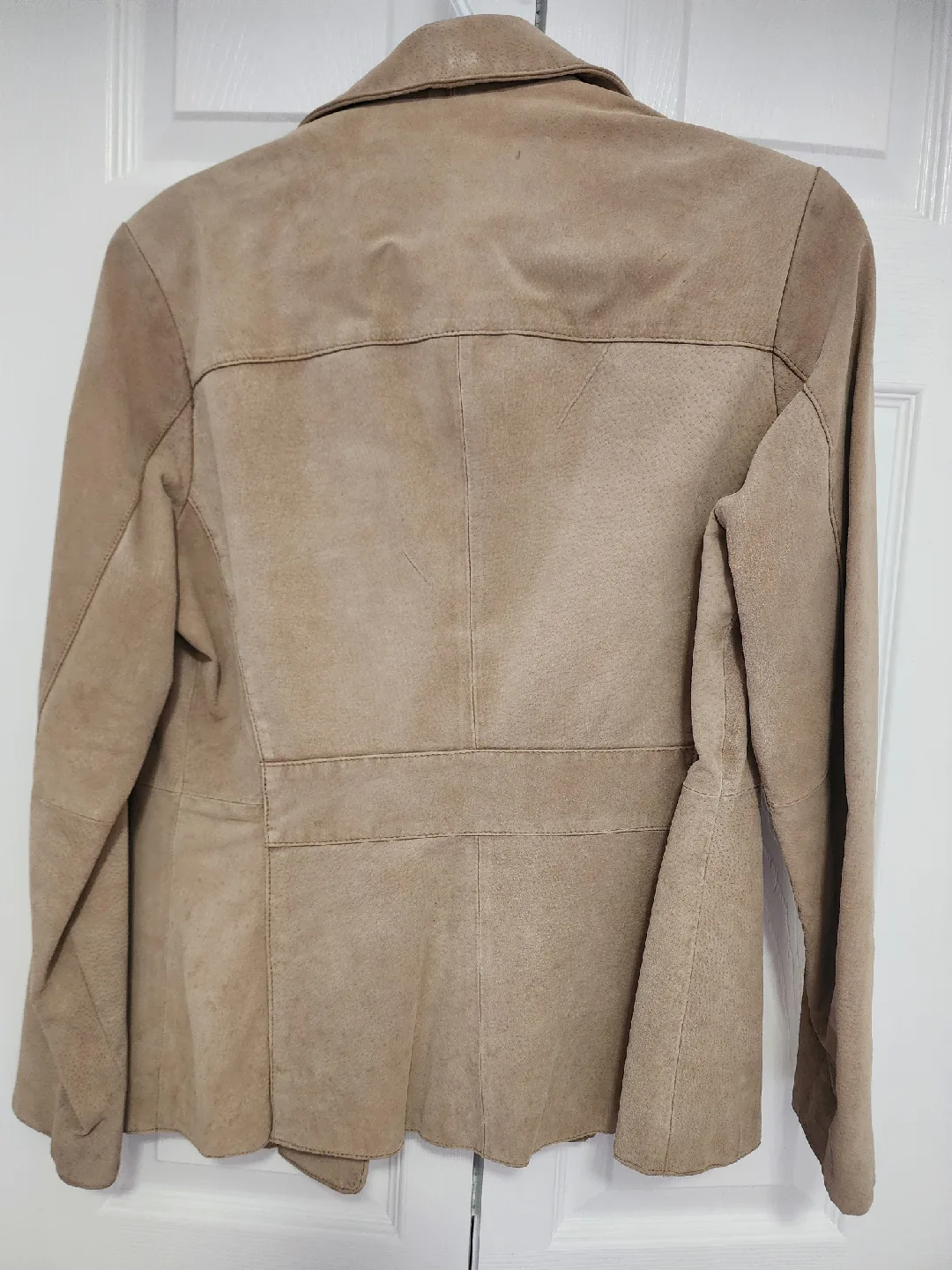 WOMEN'S Wilson's Leather Maxima Suede Jacket - Size Small image indicator(4)