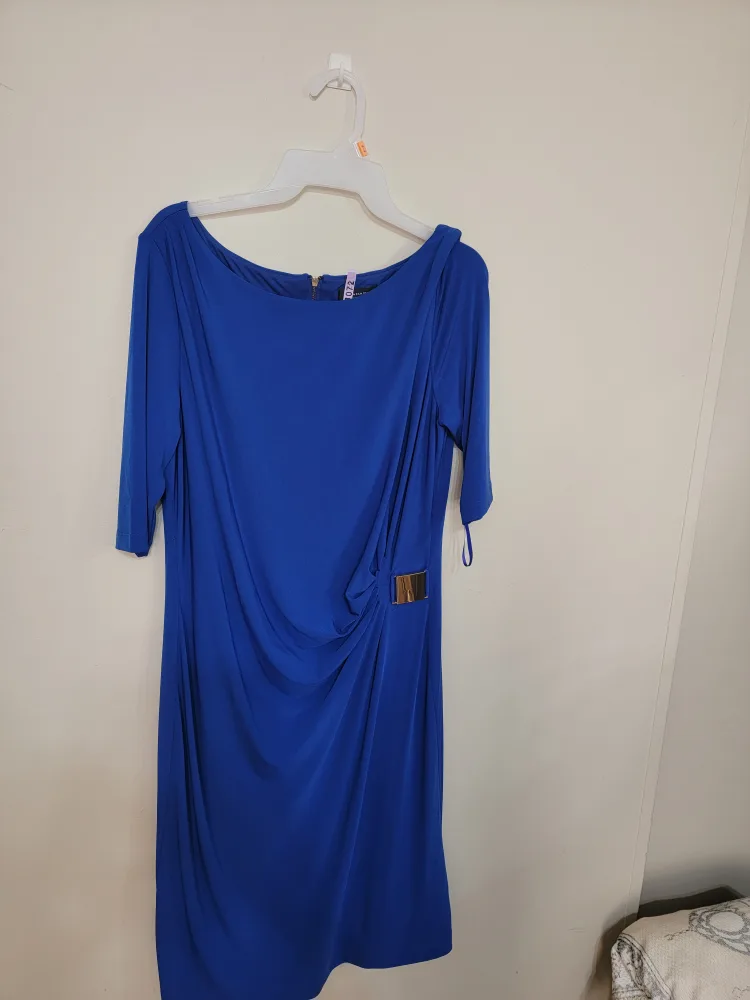 Adrianna Papell Blue Dress - Size 12