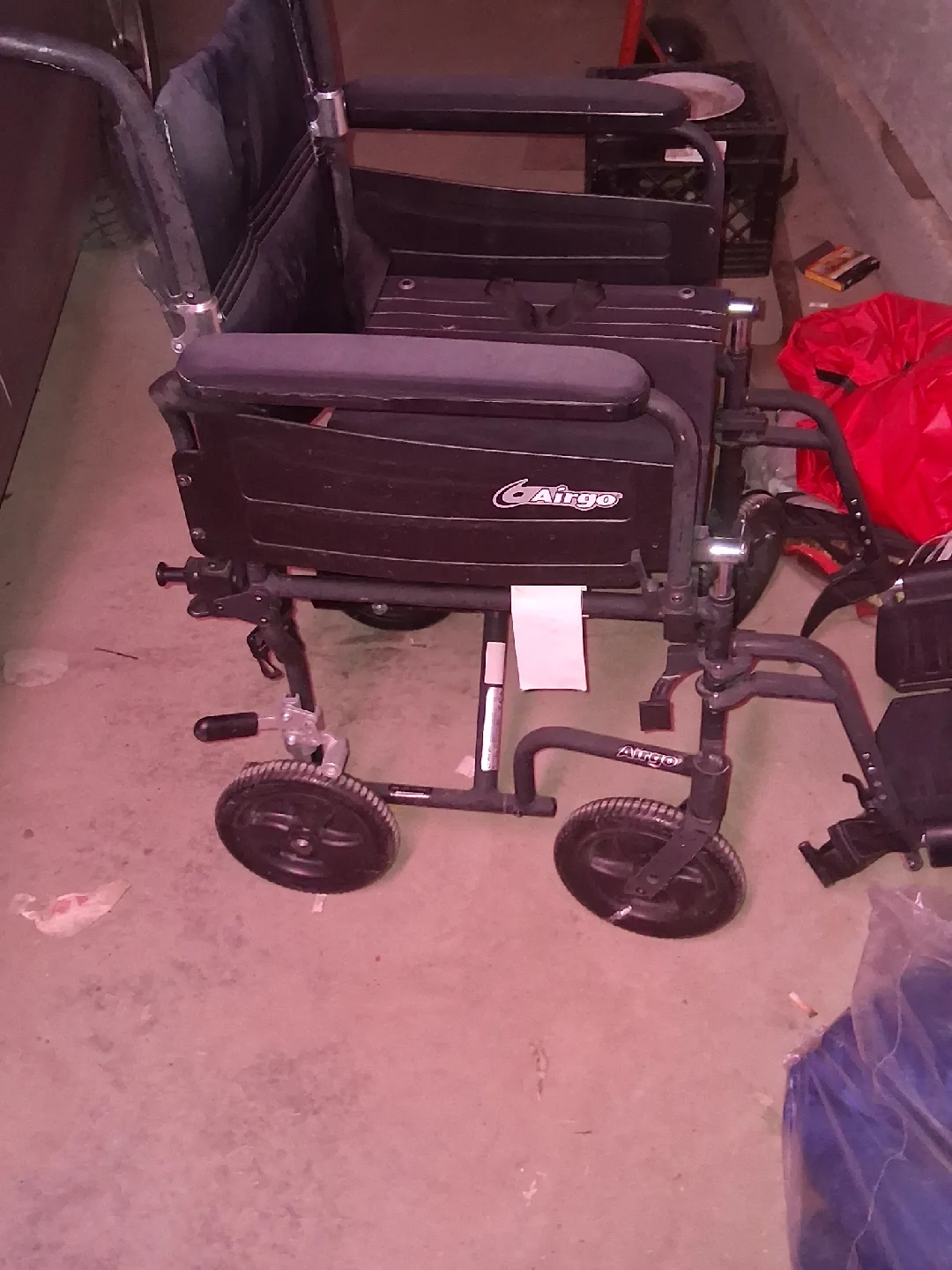 Airgo Comfort-Plus Transport Wheelchair image indicator(5)