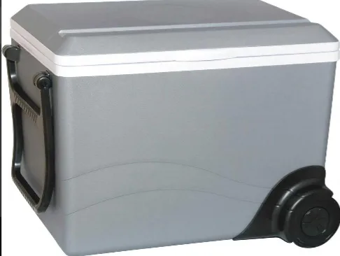 Koolatron Electric Rolling Cooler - Grey thumbnail