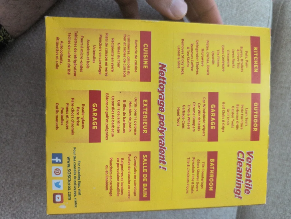 S.O.S Steel Wool Pads - 10 Pack image indicator(2)