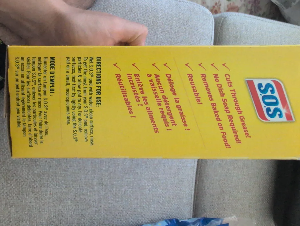 S.O.S Steel Wool Pads - 10 Pack image indicator(4)