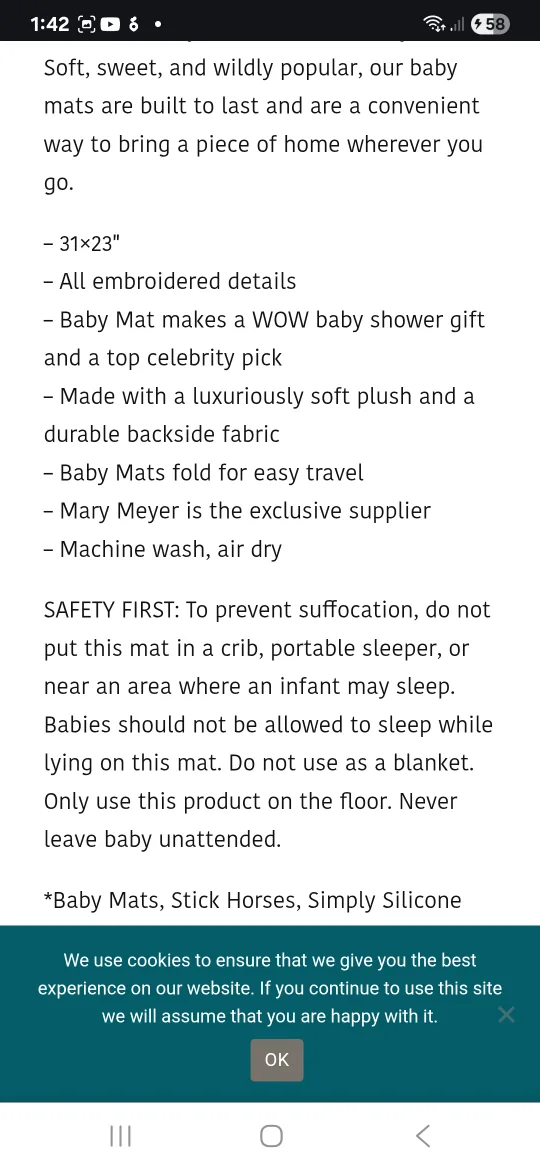 Sloth Tummy Time Mat - Plush & Comfy image indicator(4)