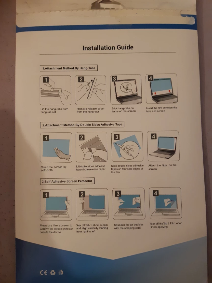 Laptop/Touchscreen Anti-Blue Light Screen Protector - photo 2
