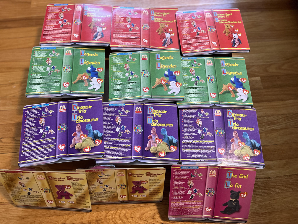 TY Beanie Babies McDonald's Teenie Beanies - photo 3