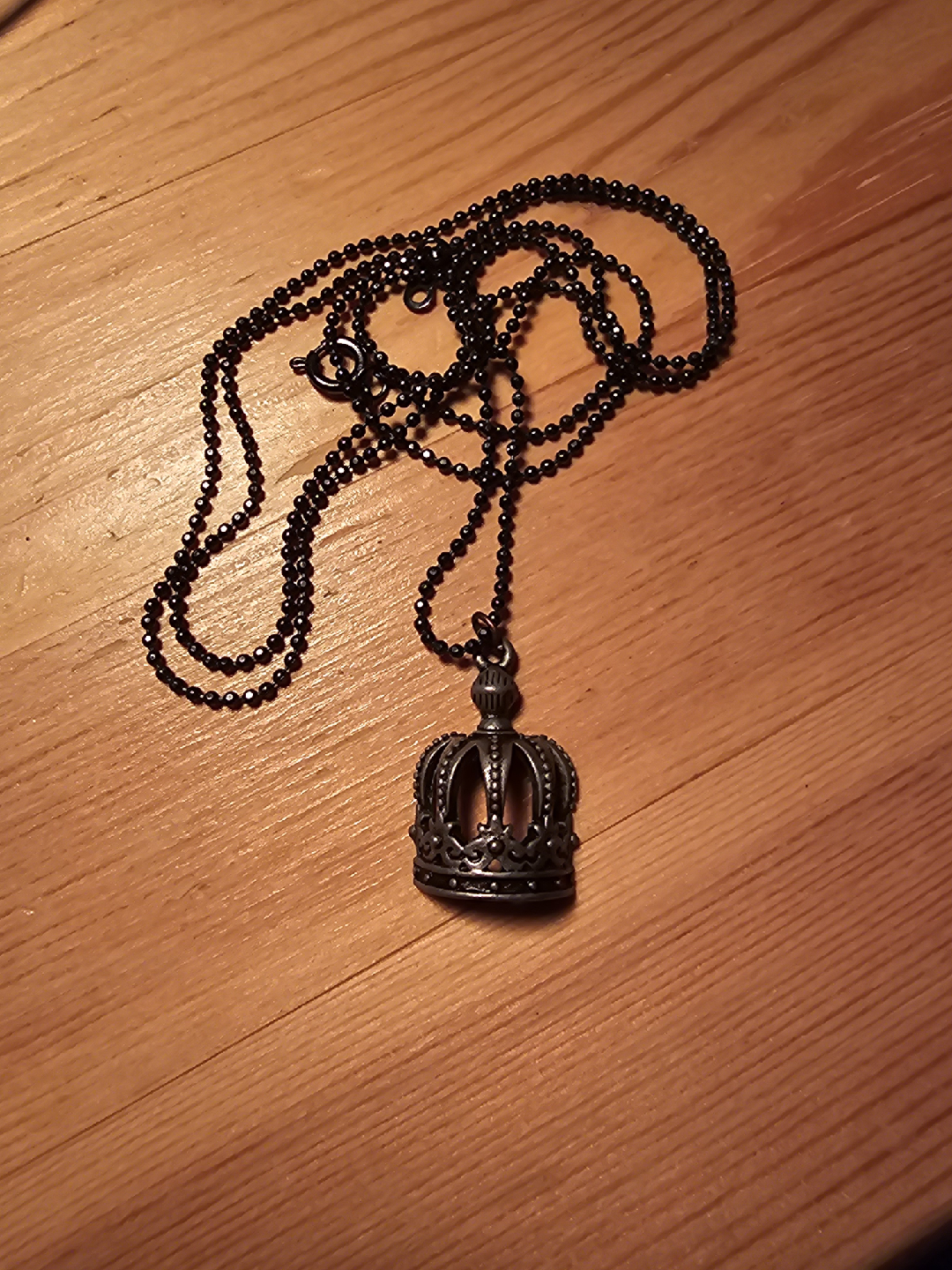 Crown Pendant Necklace