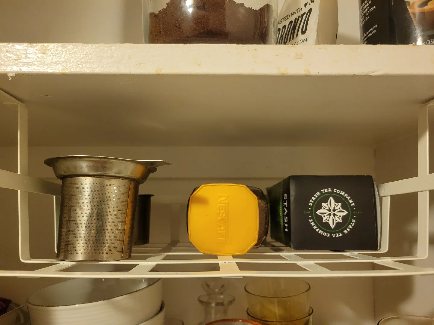 3 x Under Shelf Basket - White image indicator(2)