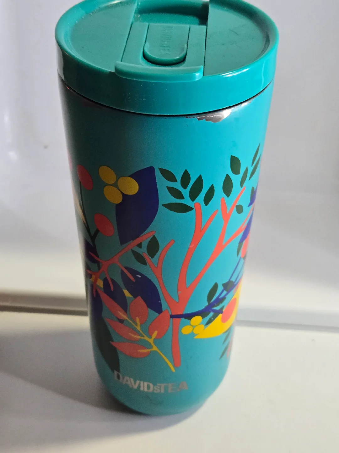 DAVIDsTEA large Travel Tumbler / Mug image indicator(3)