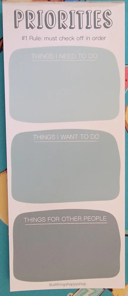 🥕 All Things Happy Shop Priorities Notepad thumbnail