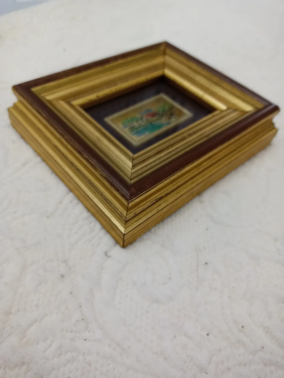 Gold Leaf Hand Painted Small Picture image indicator(4)