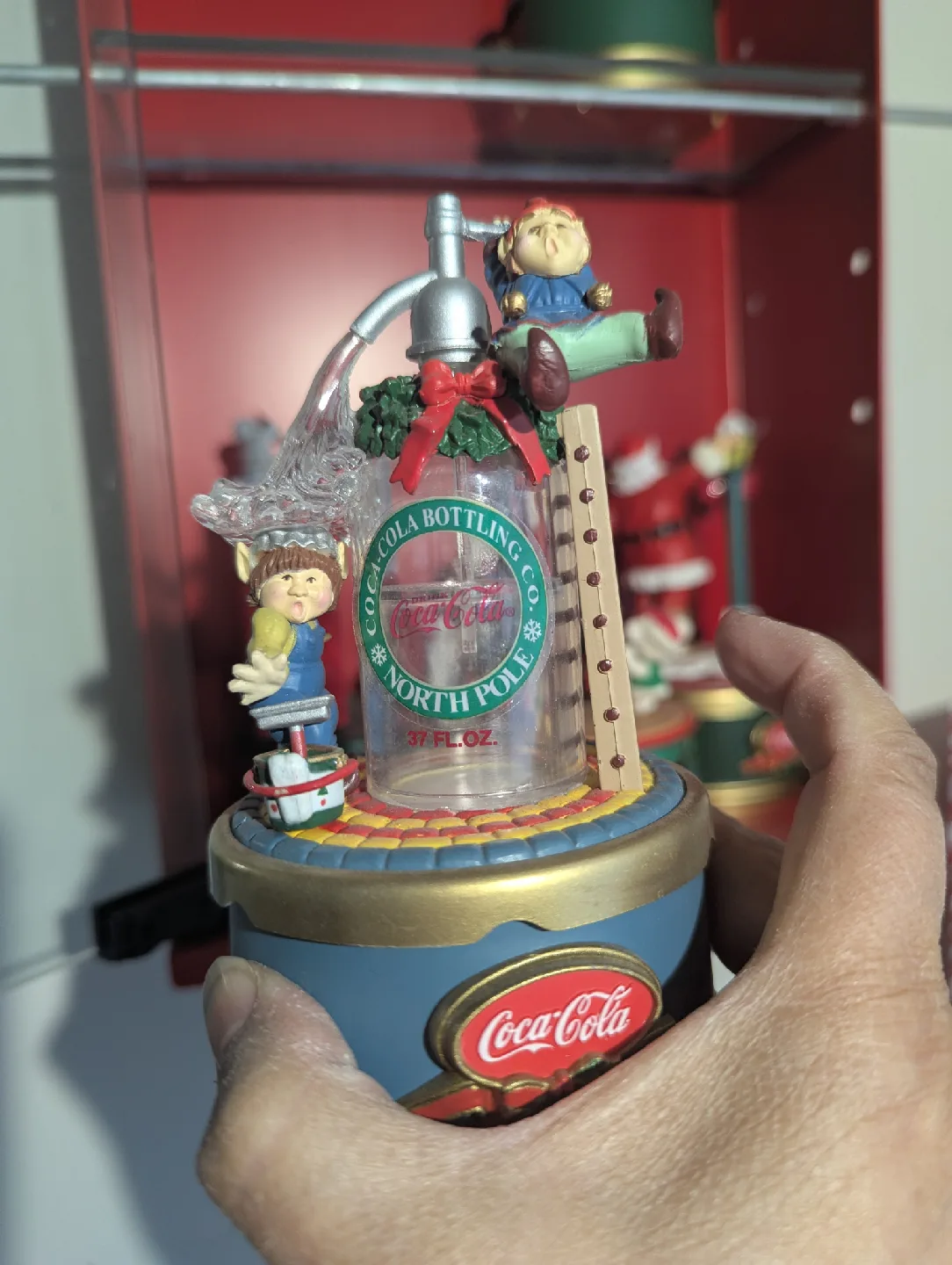 Coca Cola moving Music boxes-6 to choose from image indicator(4)