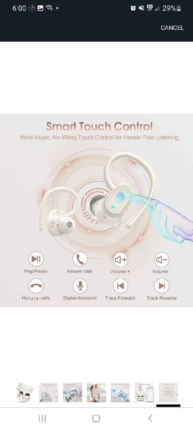 Brand New,  Wireless Earbuds 50h Bluetooth✨️🇨🇦 Moving Sales - photo 5