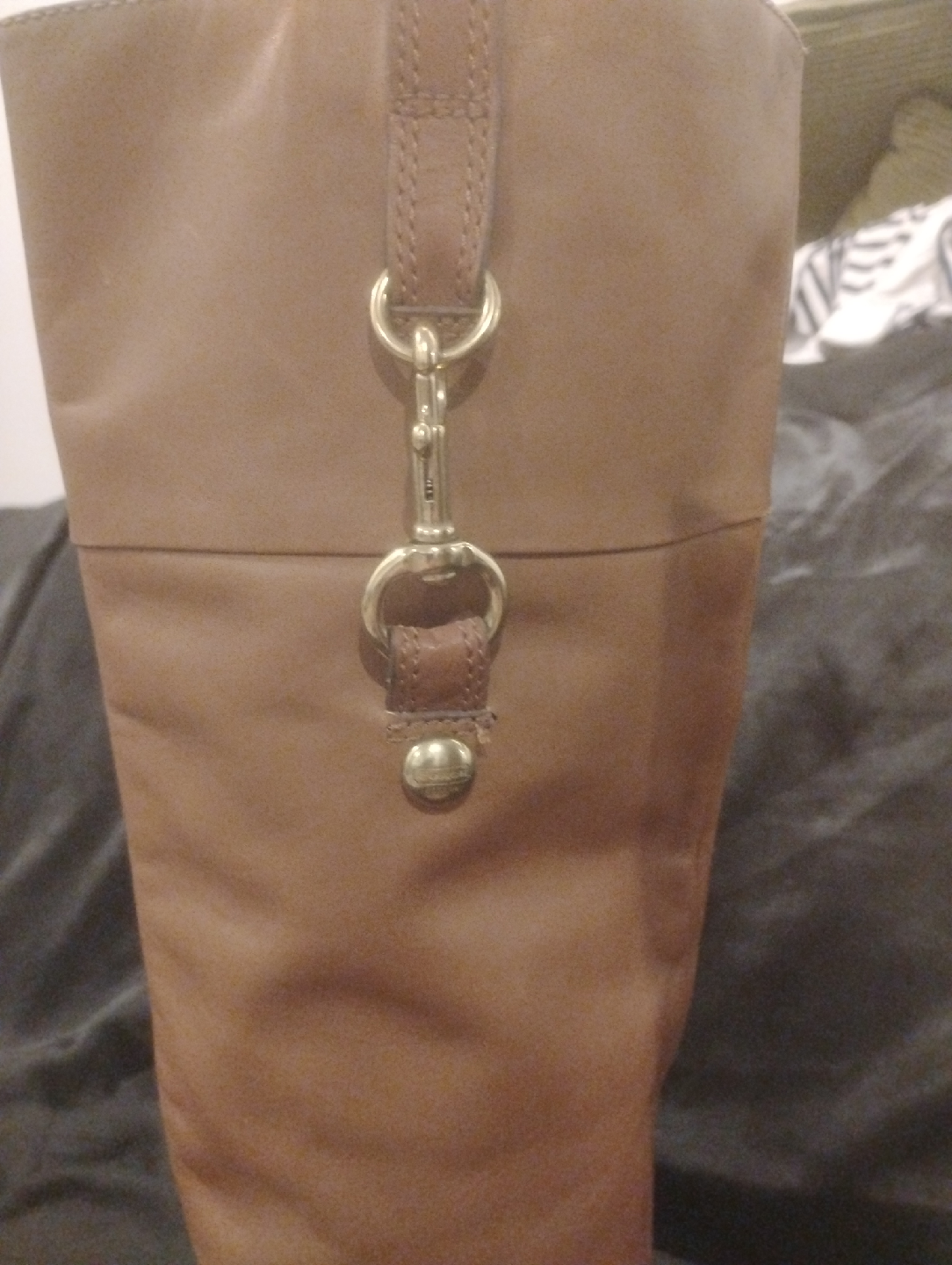 Coach Tan Leather Riding Boots - photo 3