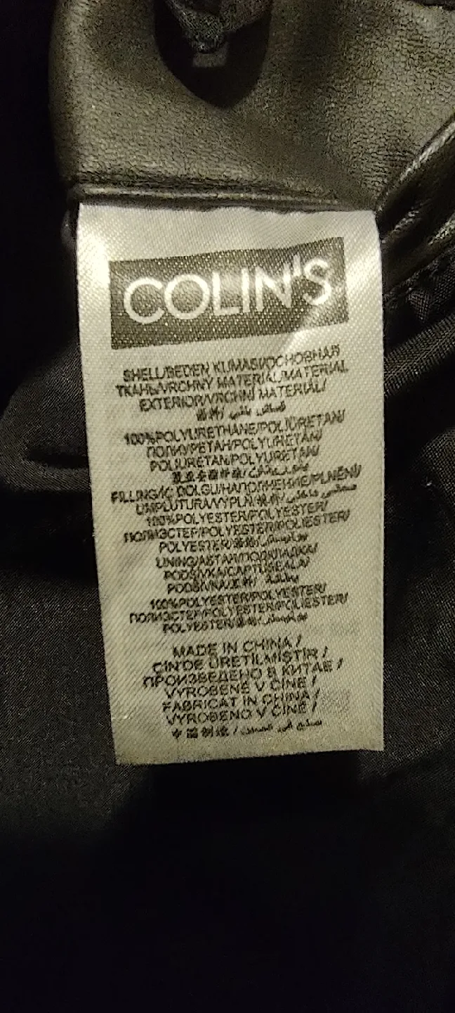 Colin's Black Quilted Puffer Jacket for men image indicator(5)