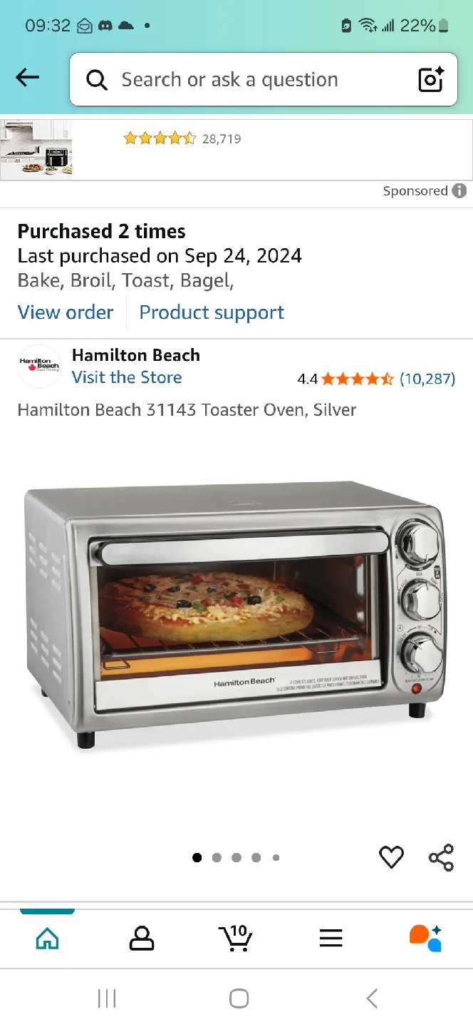 Hamilton Beach 31143 Toaster Oven image indicator(2)