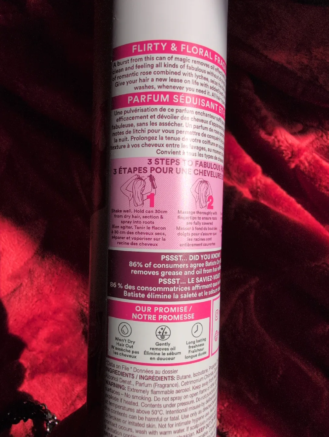 Batiste Blush Dry Shampoo - 350ml image indicator(4)