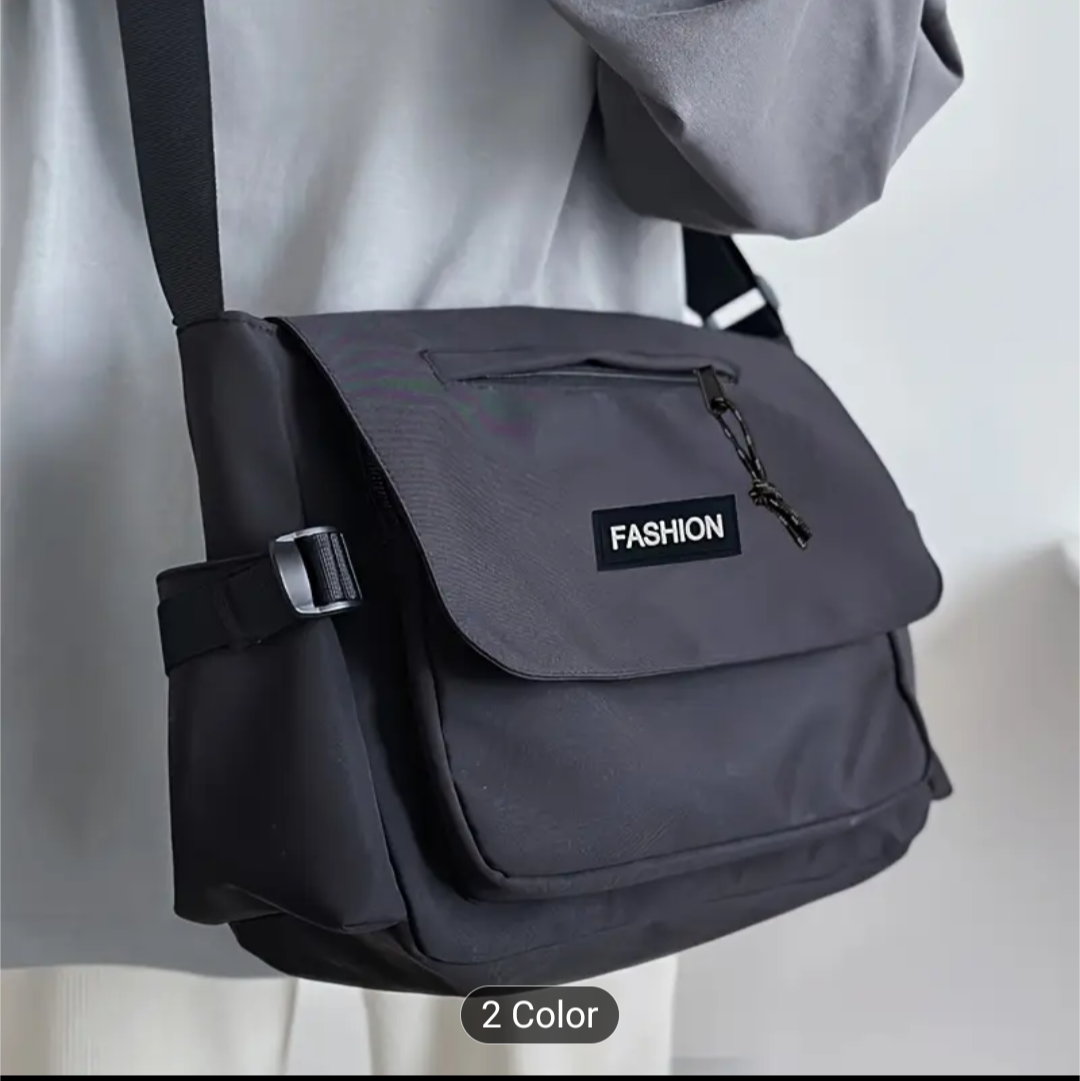 brand new nylon Black Fashion Messenger Bag