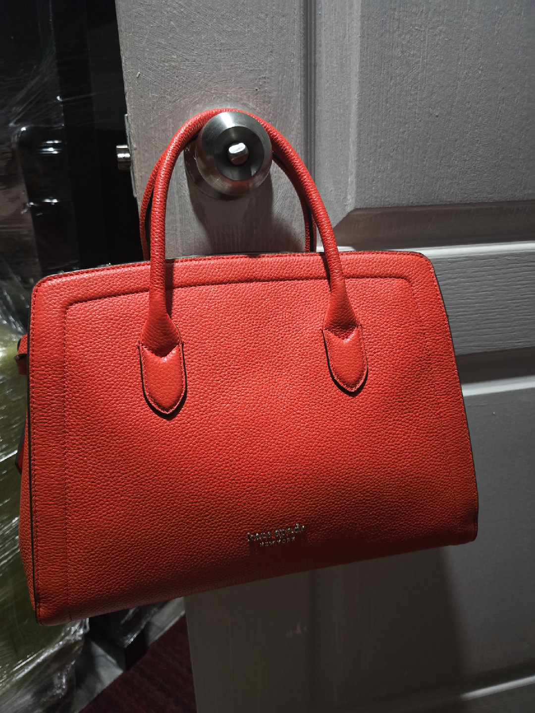 Kate Spade Red Leather Satchel