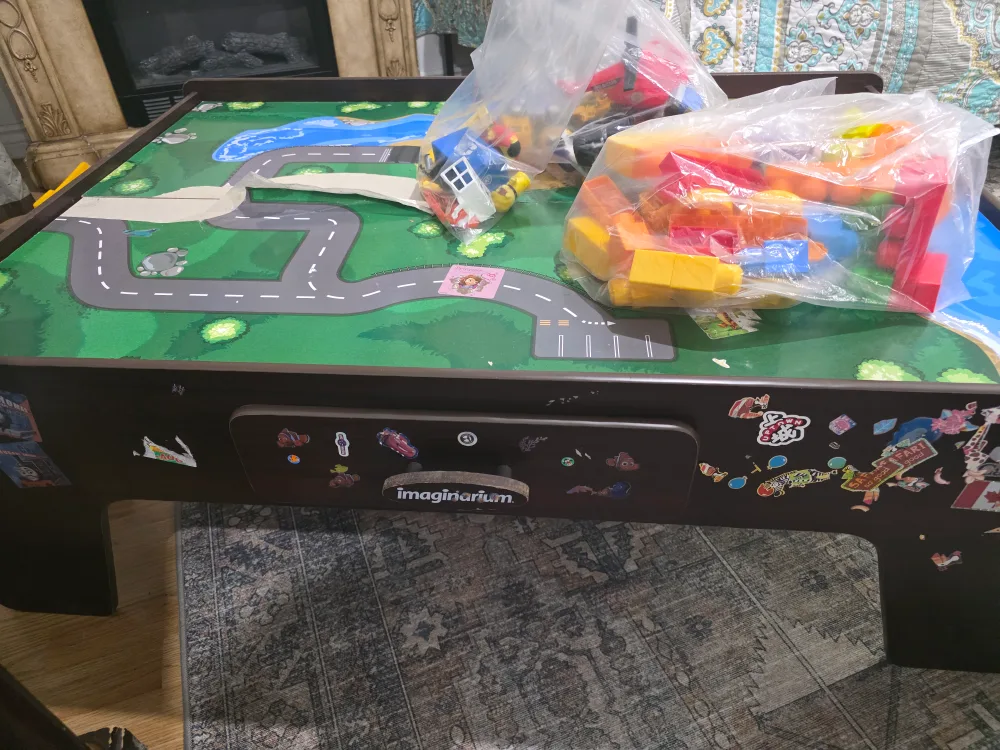 Imaginarium Kids Activity Table with Blocks image indicator(2)