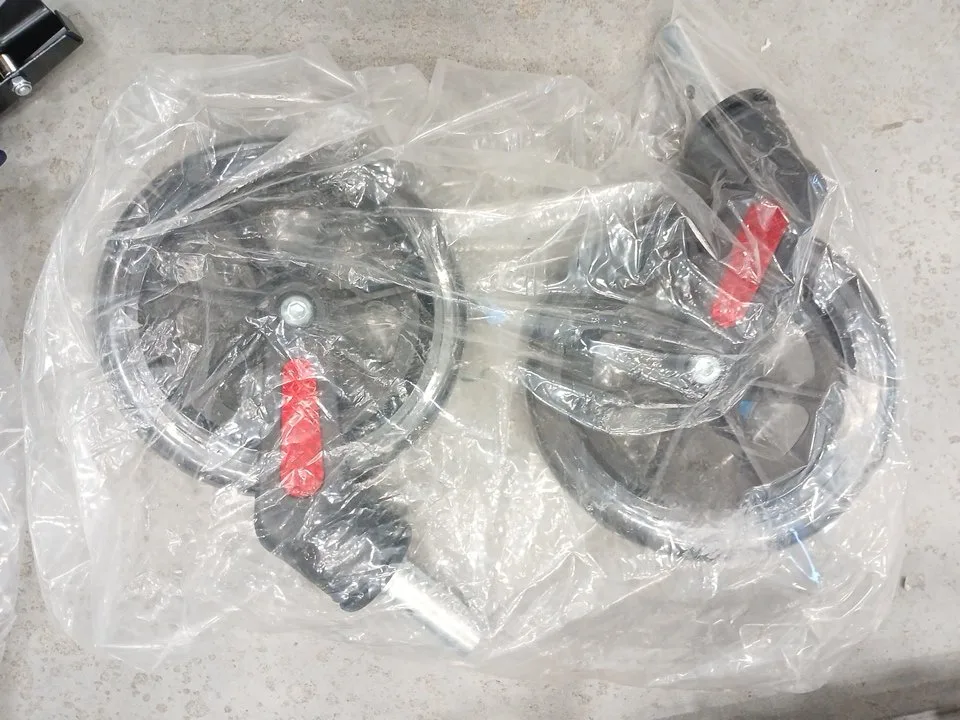 CAREX FOLDABLE TRANSPORT WHEELCHAIR With Removeable Footrests - image indicator(4)