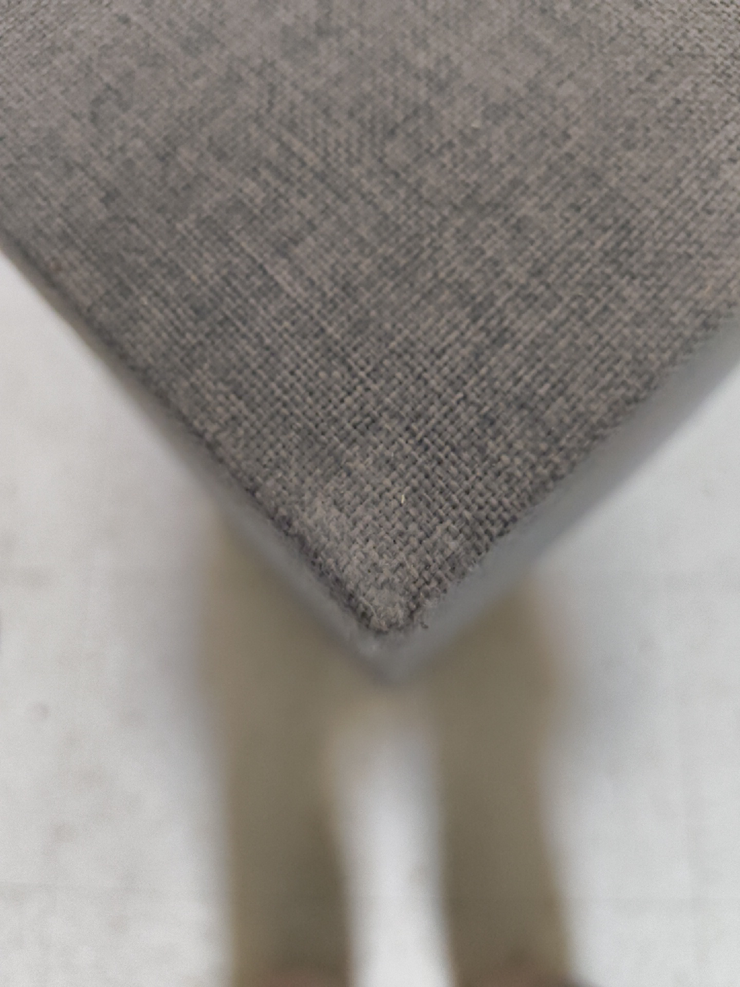 🥕 Grey Fabric Laundry Hamper with Lid - photo 5