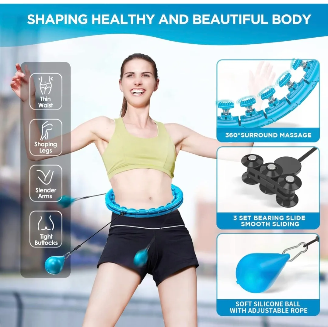 Weighted Exercise Hooola Hoop image indicator(8)