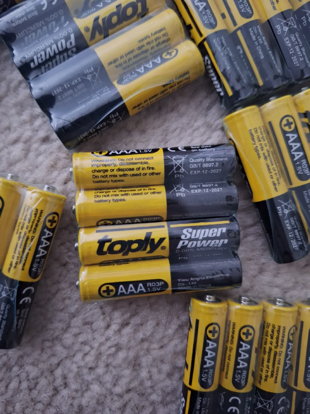 NEW Tonly Super Power AAA Batteries 🔋 image indicator(2)