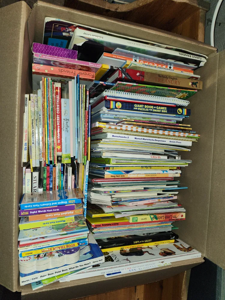 Box of Children's Books (about 165++ books) thumbnail