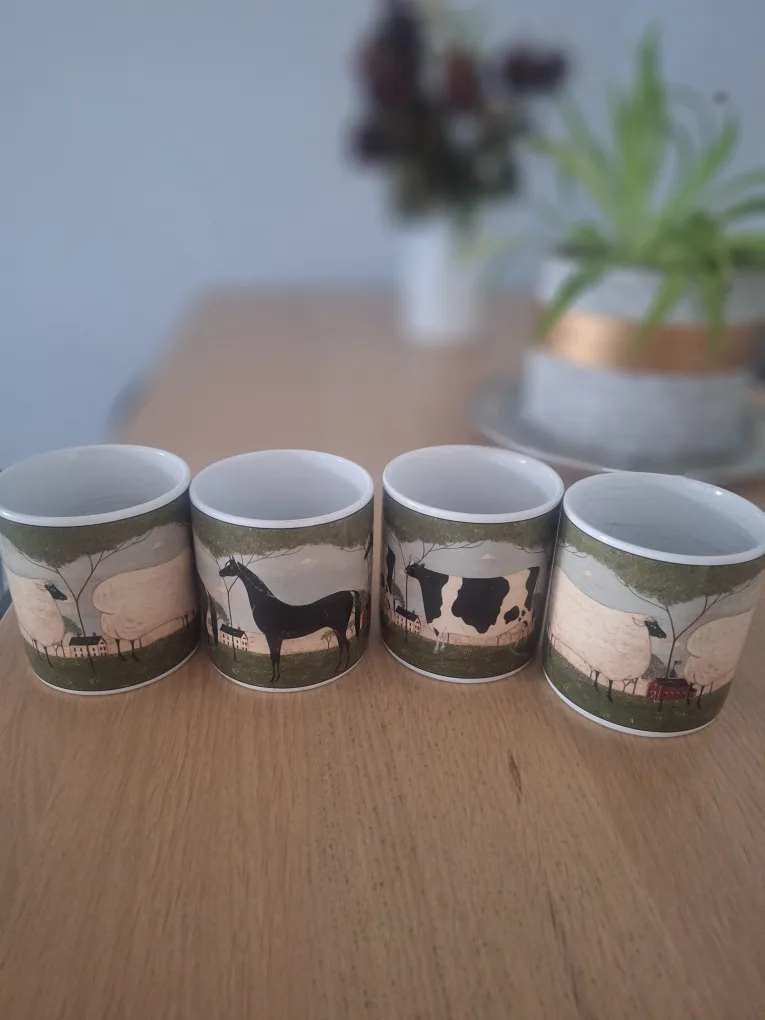 Farm Animal Mugs - Set of 4 thumbnail