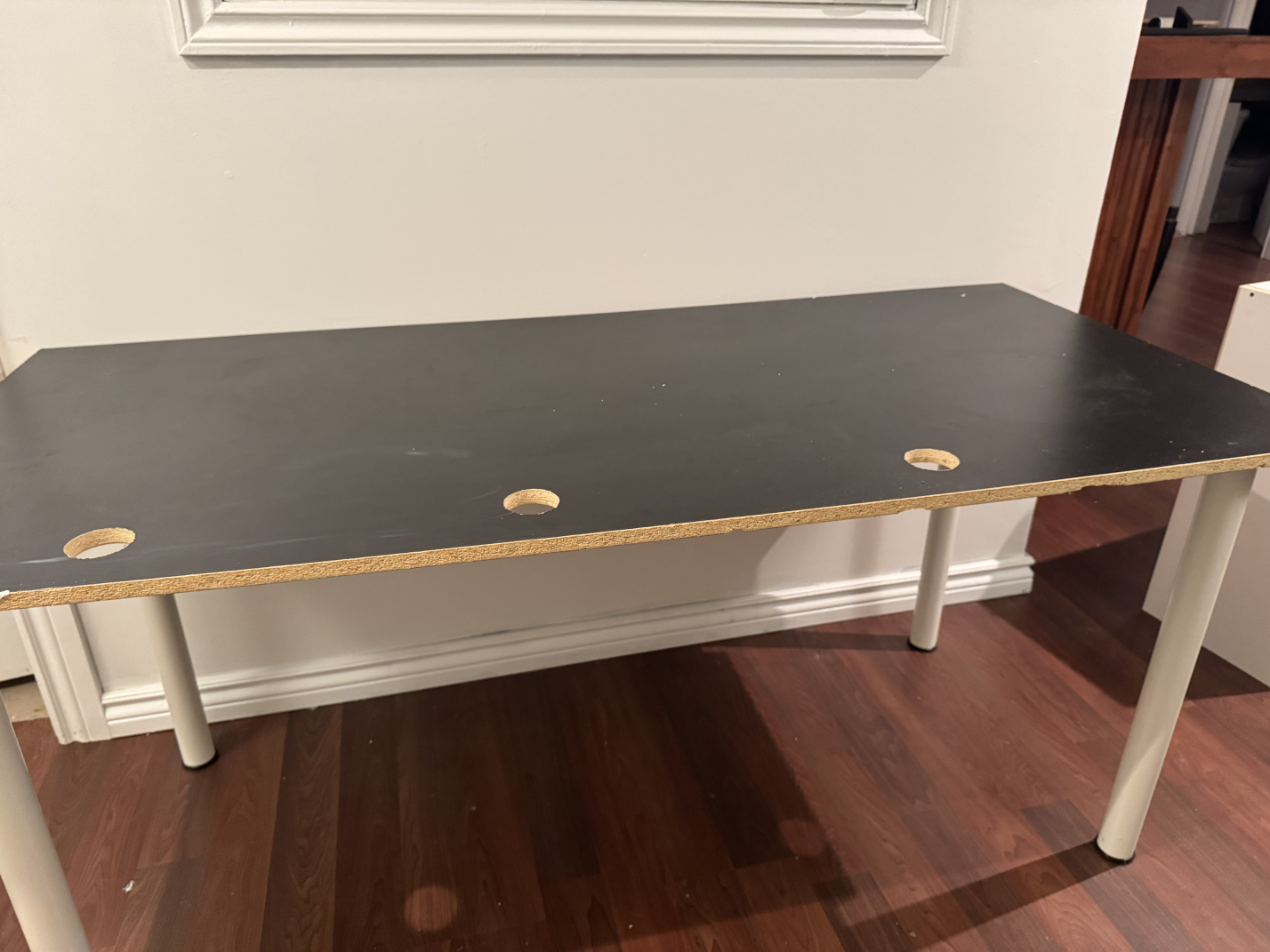 Extra-Long Gaming / Computer Desk/ Workshop Table - photo 2