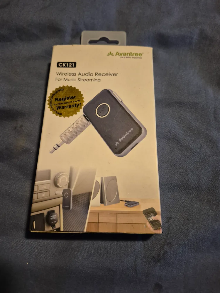 Avantree CK121 Wireless Audio Receiver - New! thumbnail