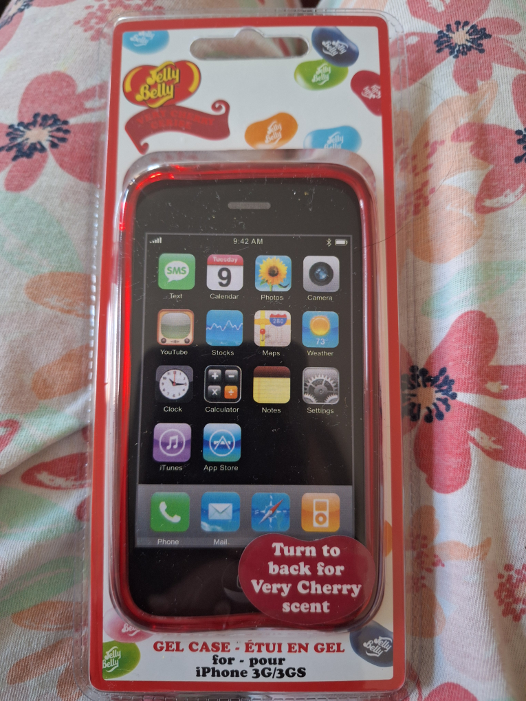 Jelly Belly iPhone 3G/3GS Gel Case - Very Cherry