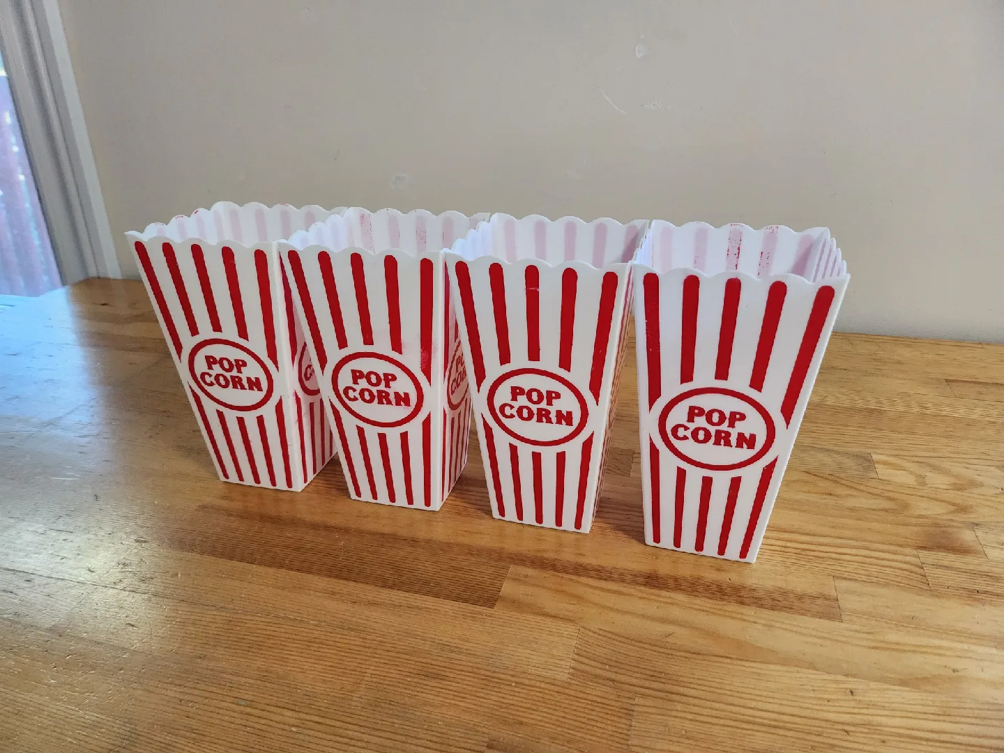 Popcorn Containers - Set of 4 thumbnail
