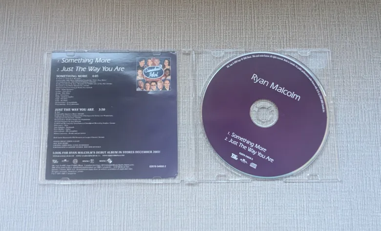 Ryan Malcolm - Something More CD image indicator(2)