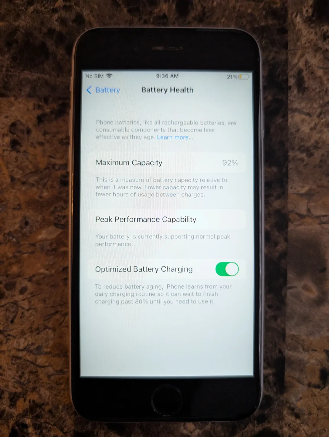 iPhone 6s 32GB Silver - Great Condition! image indicator(5)