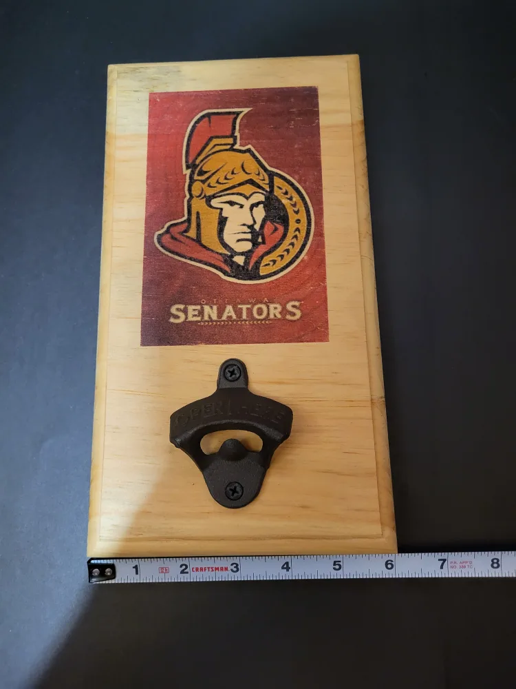 Handmade Wooden Sports Bottle Opener image indicator(4)