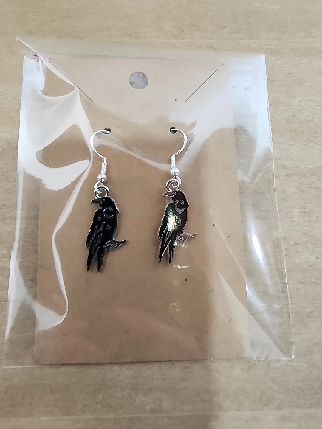 Handmade Raven Earrings image indicator(4)