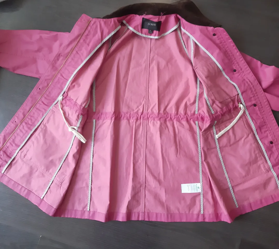 J.Crew Pink Jacket - Size M image indicator(6)