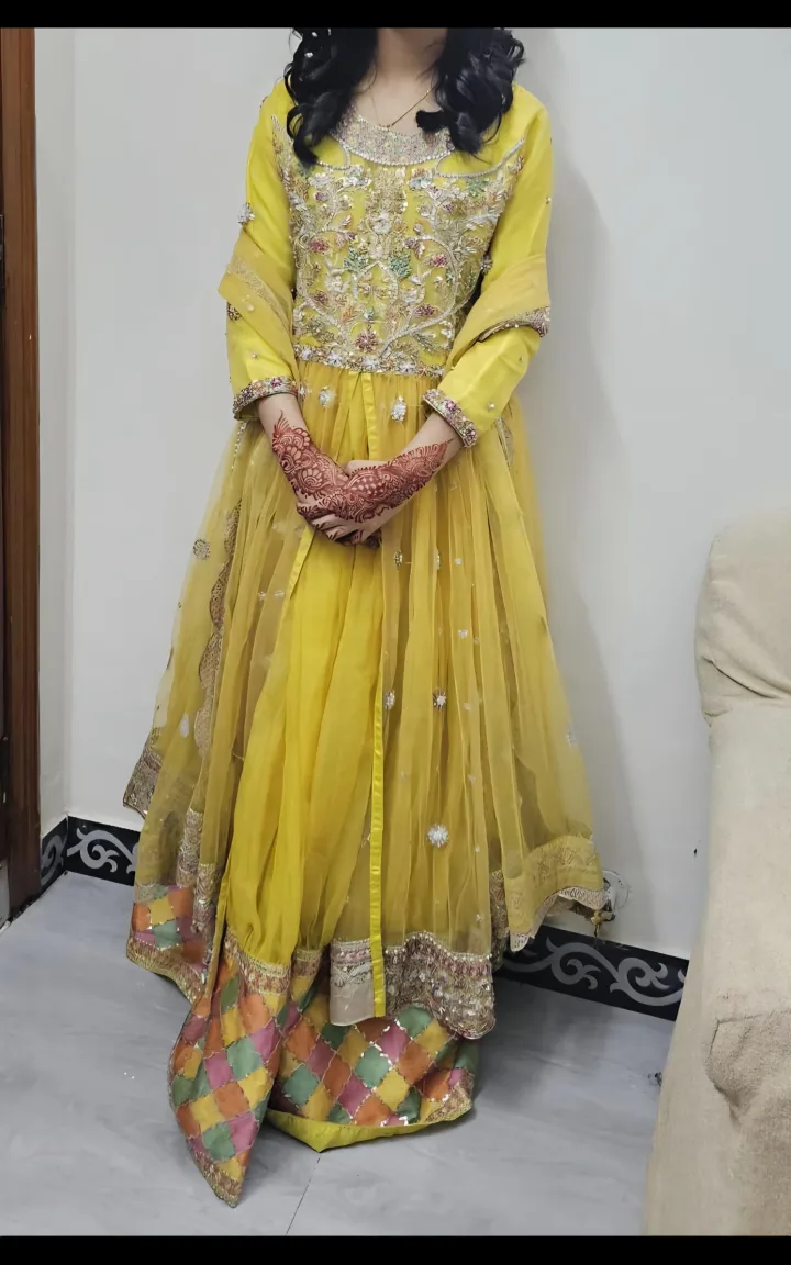 Yellow Pakistani/Indian Dress