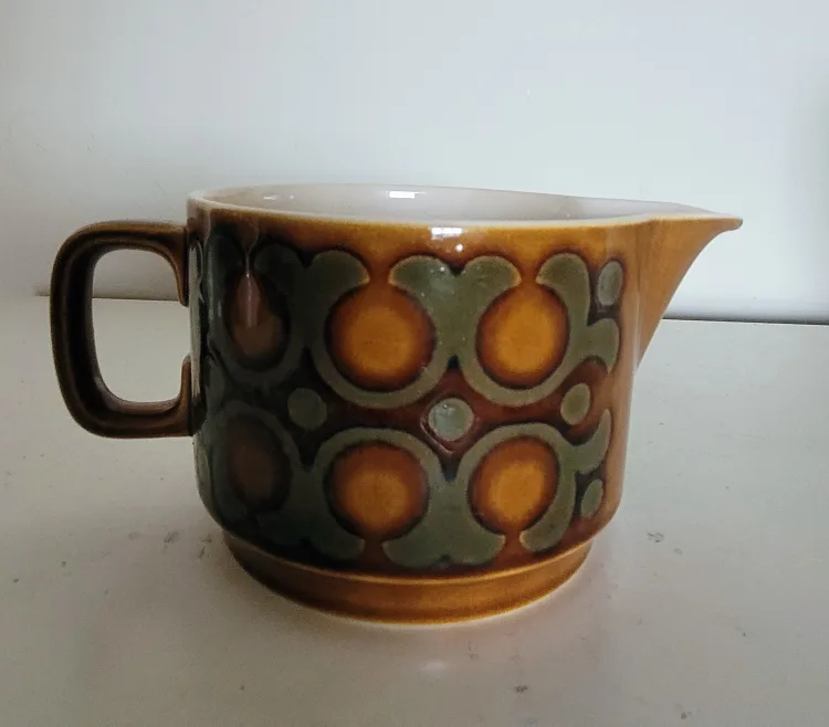 🥕Hornsea Bronte England 1973 Creamer Freecycle thumbnail