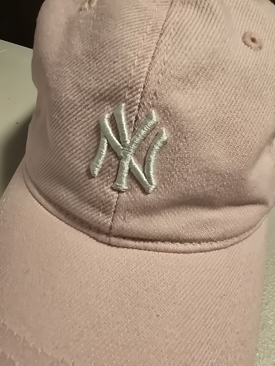 MLB New York Yankees Pink Cap - Size 53-56 (8-13y)