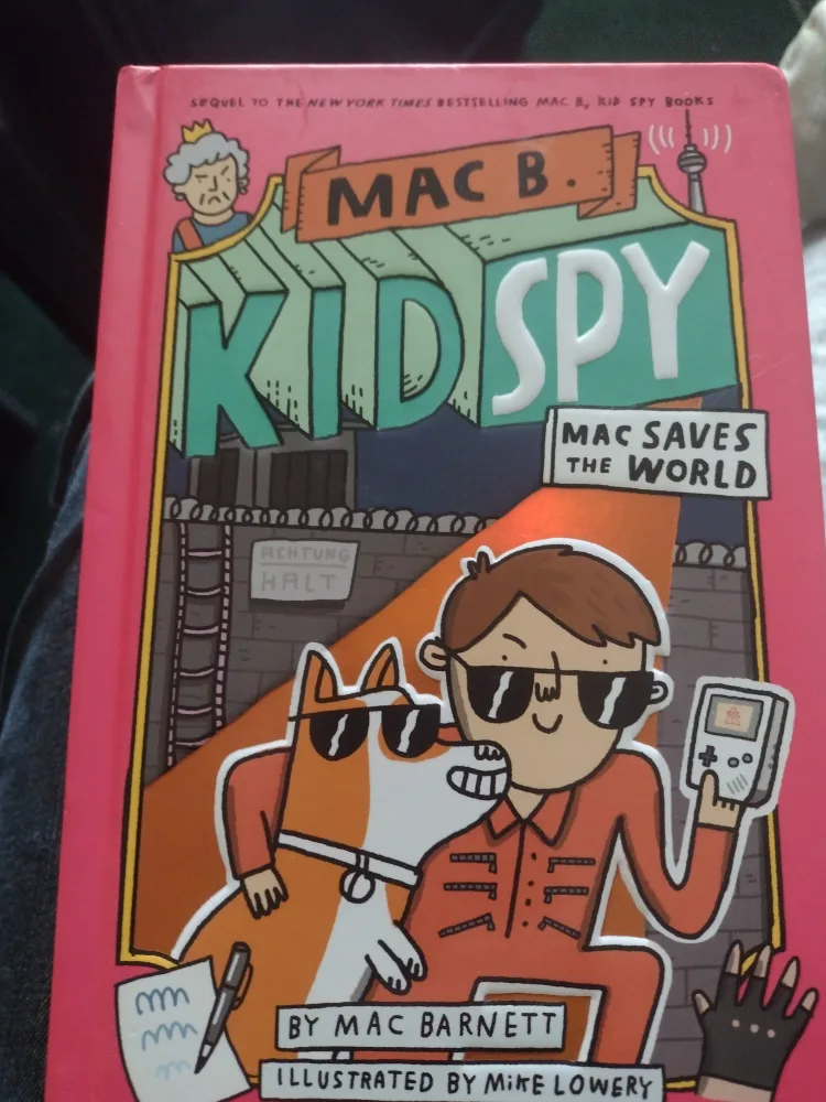 Mac B., Kid Spy: Mac Saves the World by Mac Barnett image indicator(2)