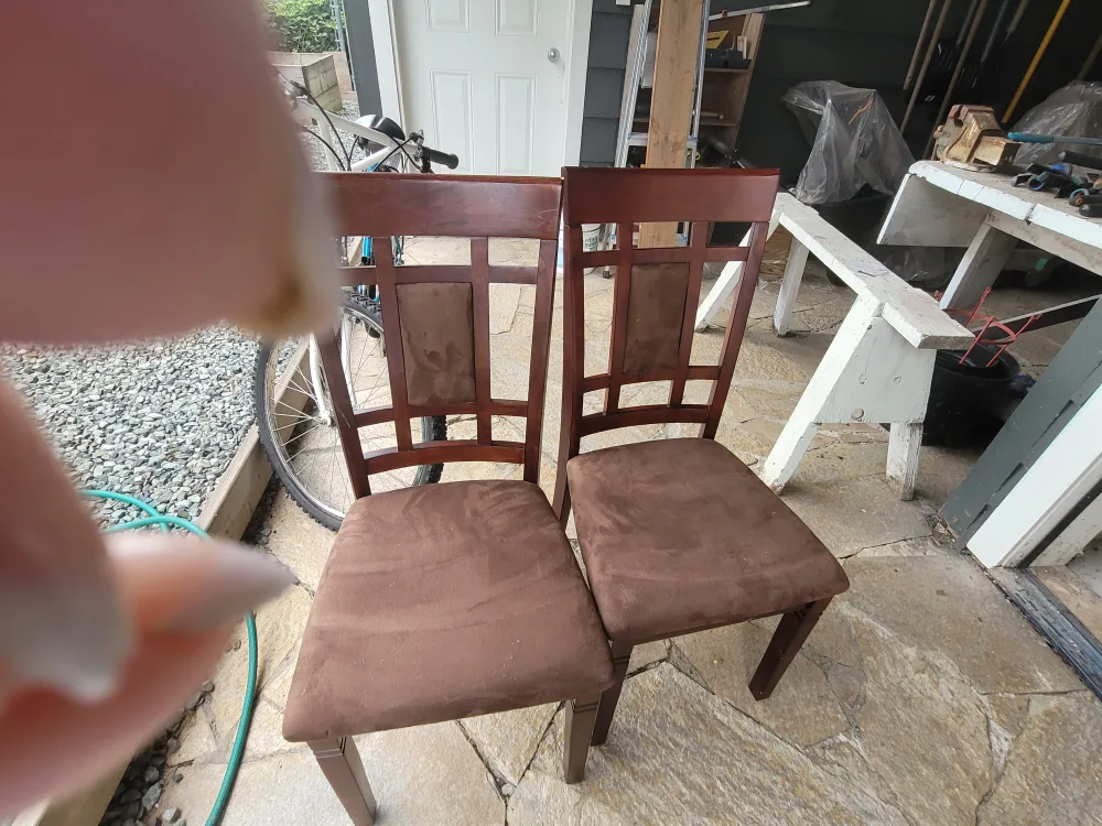 Rectangular Dining Table with 6 matching Chairs image indicator(2)