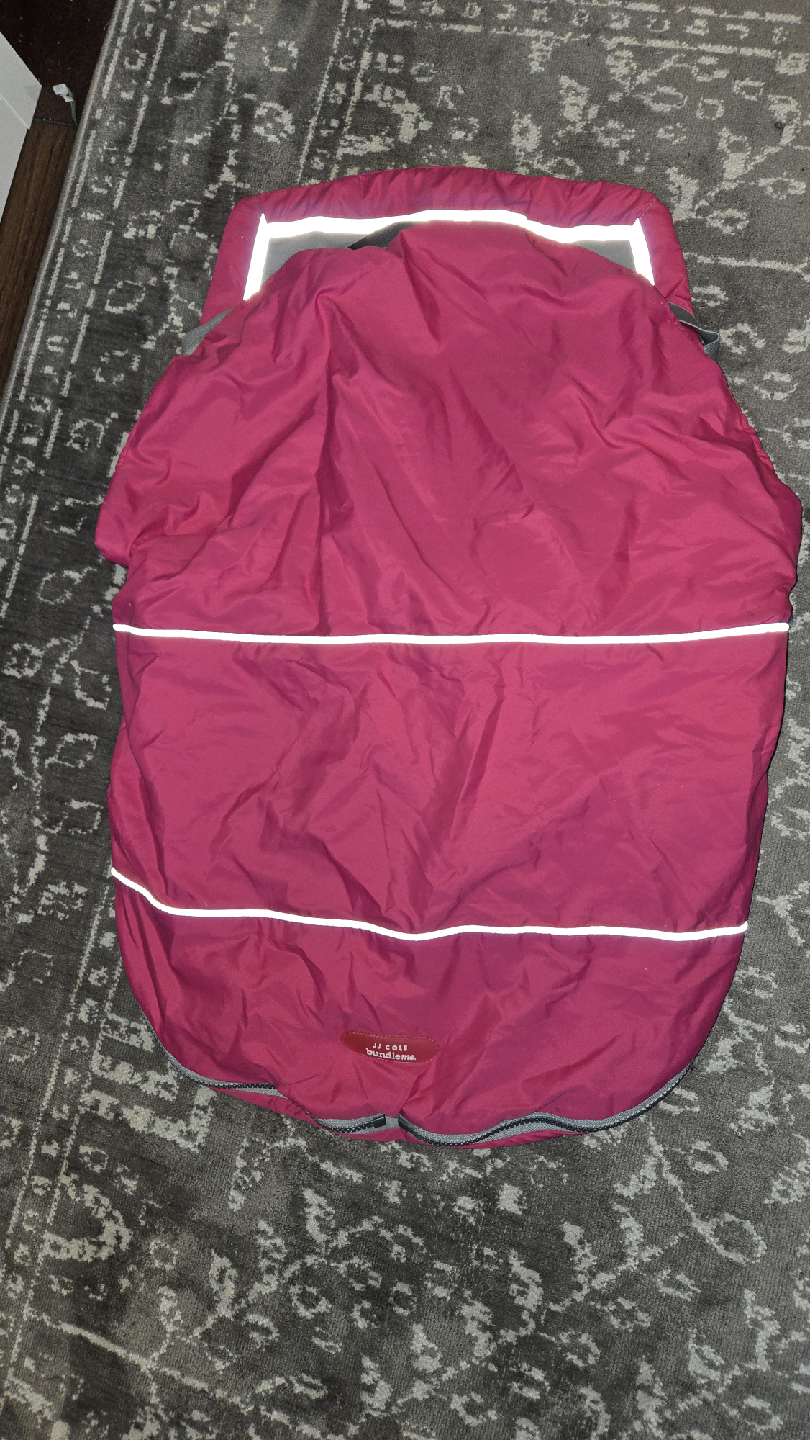 JJ Cole Bundleme Car Seat Cover - Pink