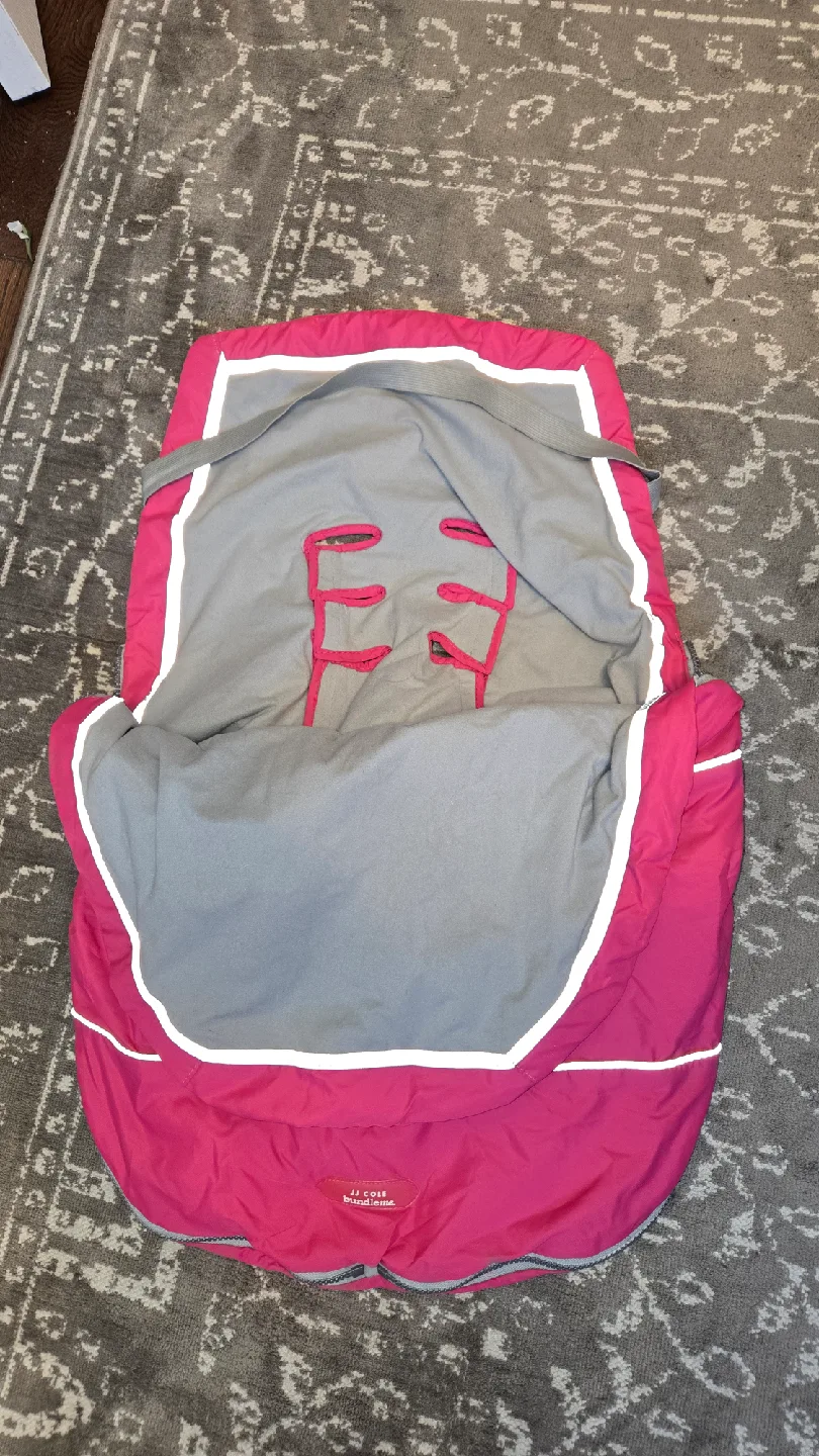 JJ Cole Bundleme Car Seat Cover - Pink image indicator(2)