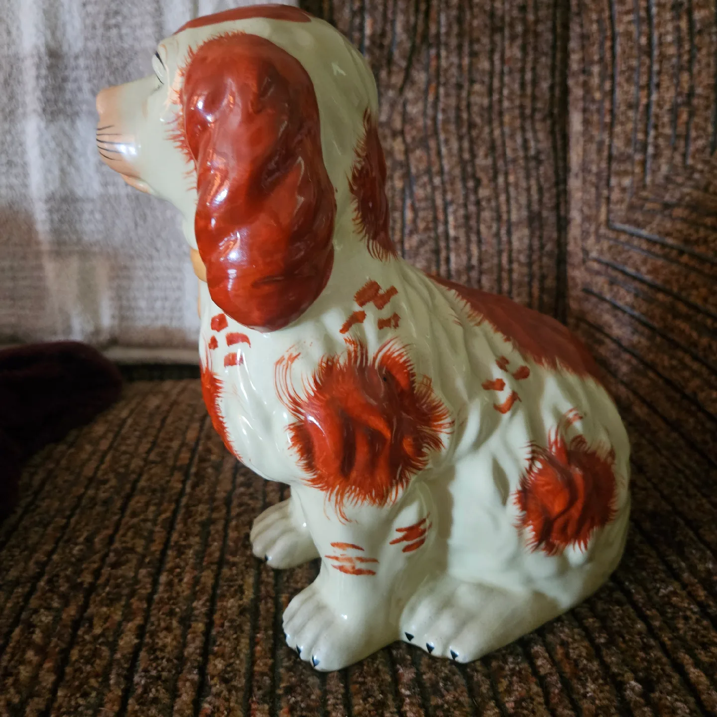 Majolica Spaniels Dogs Figurines image indicator(7)