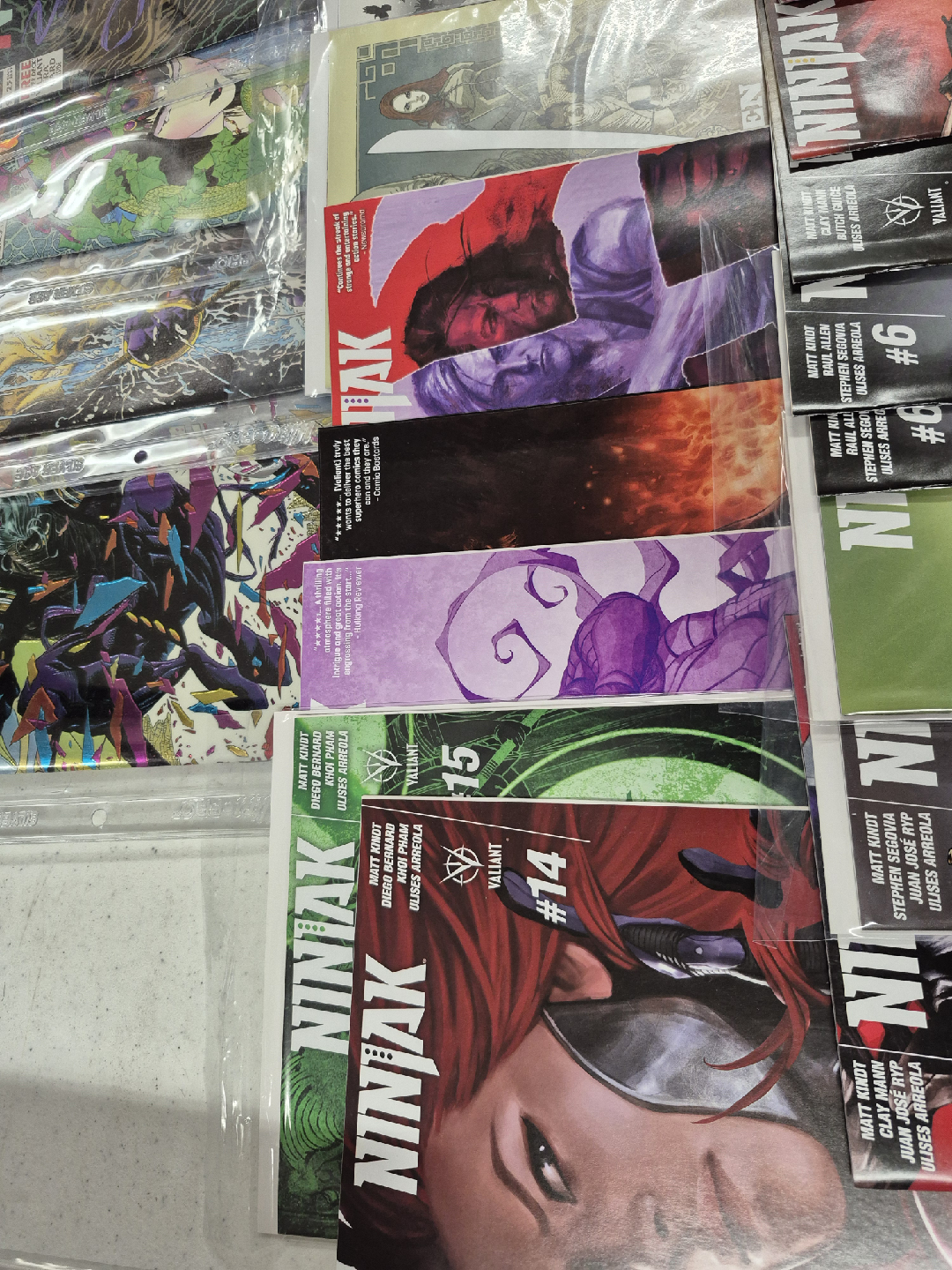 Valiant Ninjak Comic Book Lot - photo 4