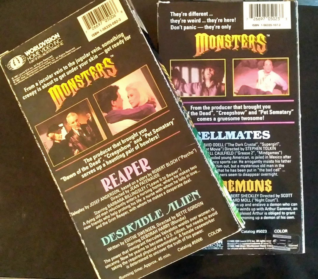 MONSTERS TV SERIES VHS LOT - 1989/90 image indicator(3)