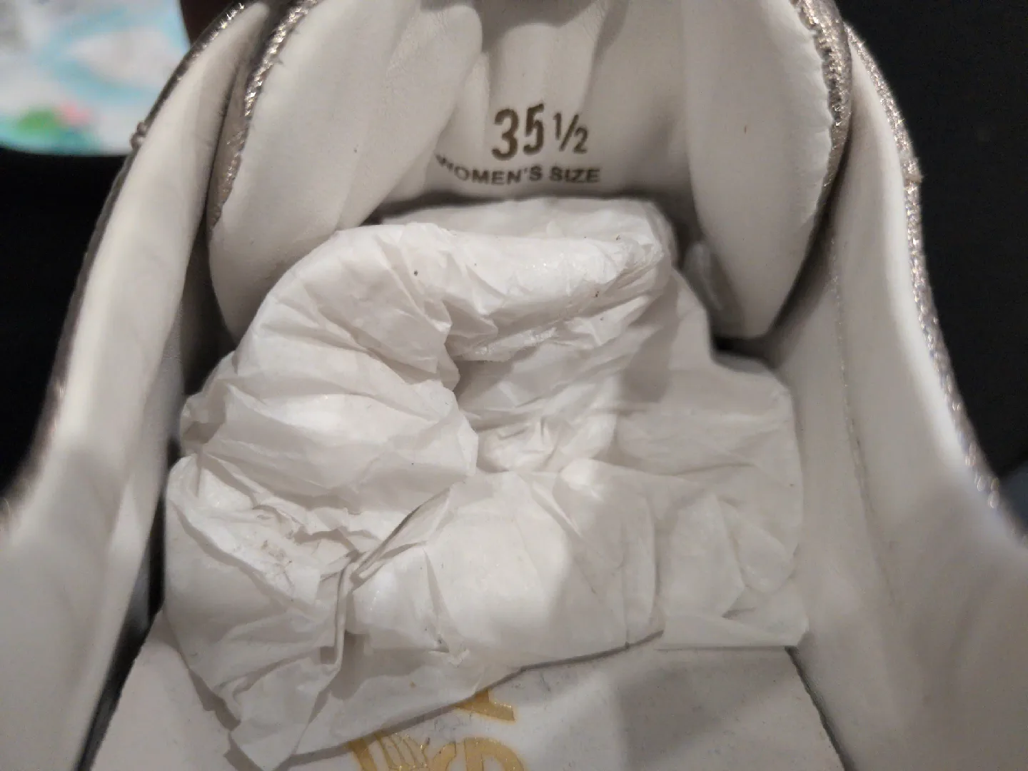 Hogan Women's Glitter Sneakers Size 35.5 image indicator(2)