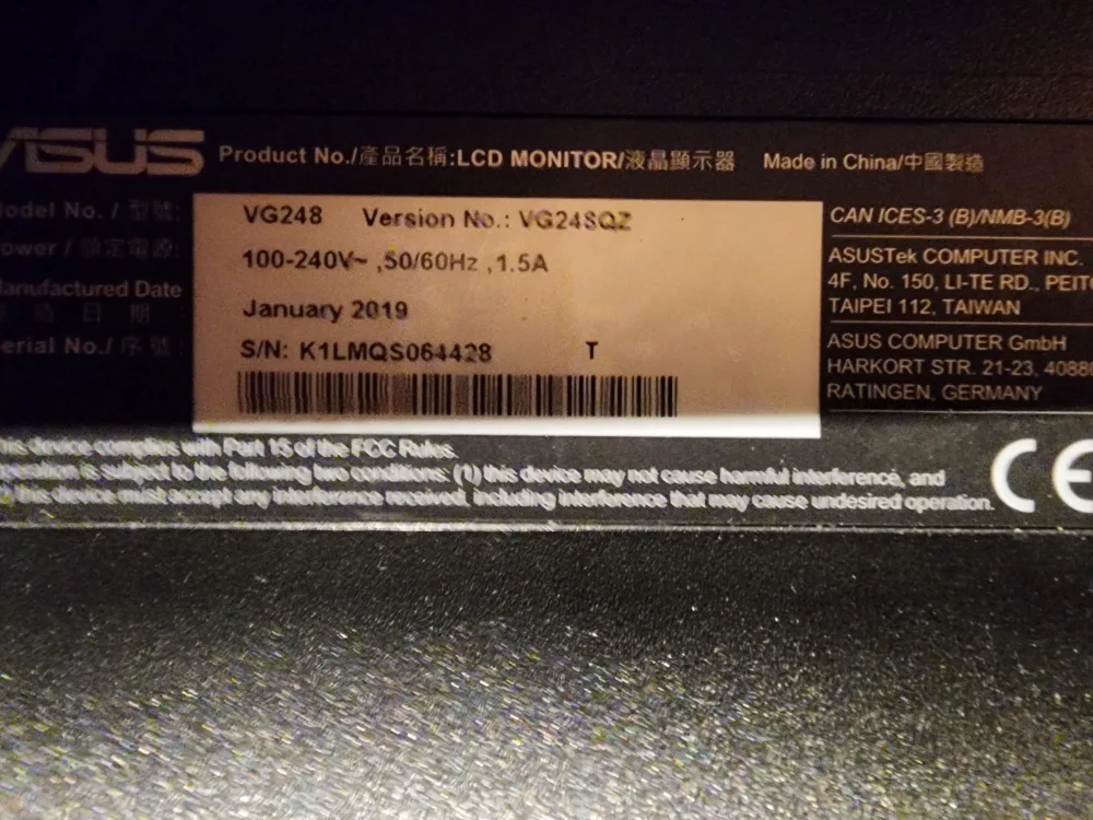 Asus VG248 Gaming Monitor 24 Inch image indicator(2)